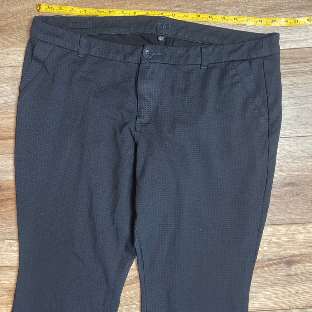 Kut from the Kloth Black Trouser Bootcut style - Picture 2 of 9